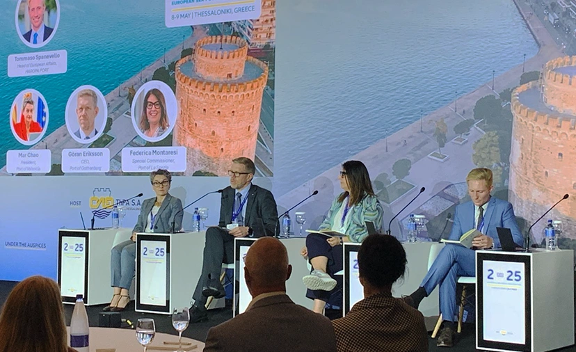CEO, Göran Eriksson in a panel discussion at ESPO 2025.