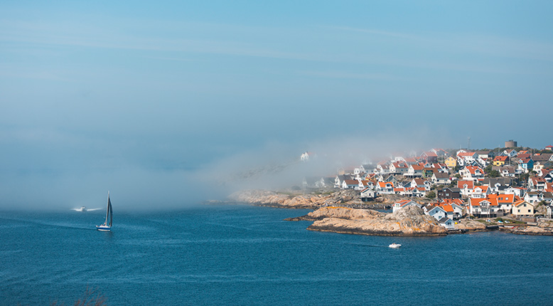 A foto of the archipelago in Gothenburg